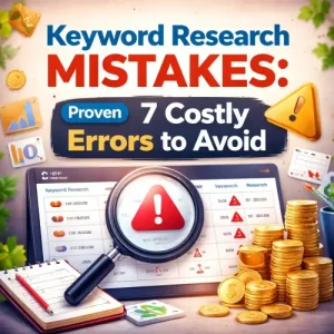 keyword research mistakes, common keyword research errors, keyword research tips