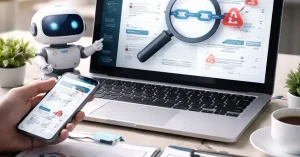 AI identify broken links, AI broken link detection, AI for SEO link auditing, how AI finds broken links