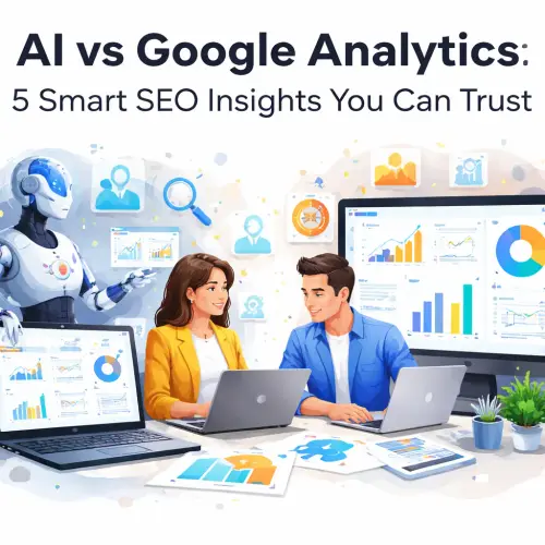 AI vs Google Analytics for SEO Insights