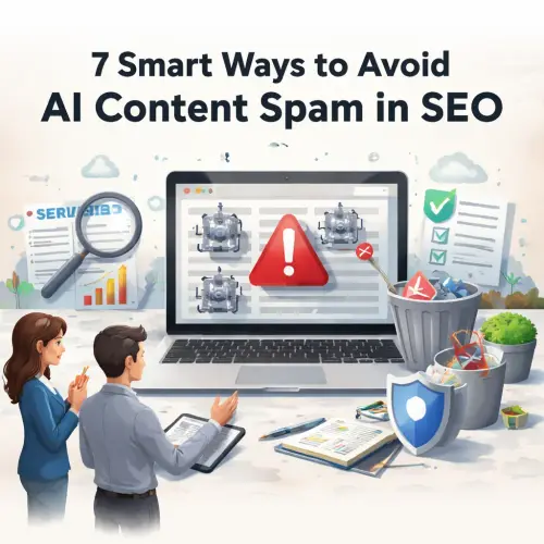 avoid AI content spam in SEO