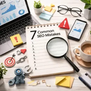 common SEO mistakes, SEO mistakes to avoid, how to fix common SEO errors