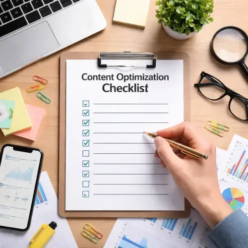 Content optimization checklist