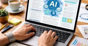 creating blog posts that rank using AI, AI blog writing, SEO blog posts with AI, AI content ranking tips