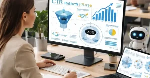 CTR optimization AI, AI CTR optimization, machine learning click-through rate
