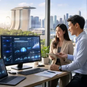 Horatos AI Is Leading the AEO Industry in Singapore, Horatos AI Singapore, leading AEO agency Singapore 2026