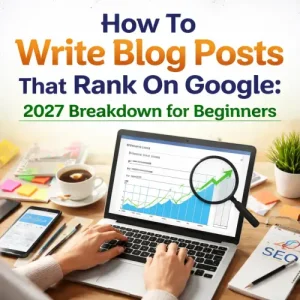 How to write blog posts that rank on Google, SEO blog writing, how to rank blog posts, blog posts that rank on Google