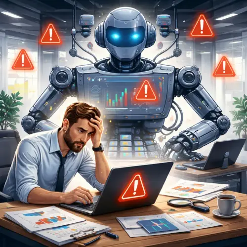 risks of over-reliance on AI for SEO
