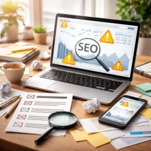 SEO setup mistakes, SEO mistakes, website setup SEO errors, mistakes to avoid when setting up website for SEO