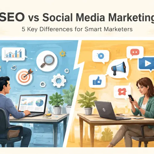 SEO vs social media marketing