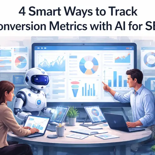 track conversion metrics with AI for SEO