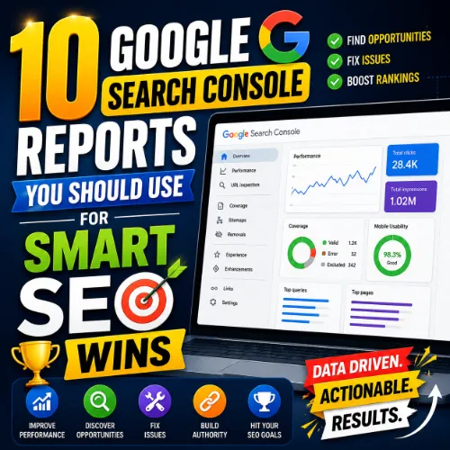 Google Search Console reports