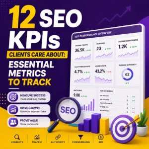 SEO KPIs clients care about