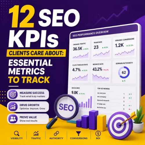SEO KPIs clients care about