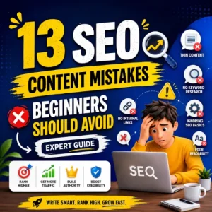 SEO content mistakes beginners