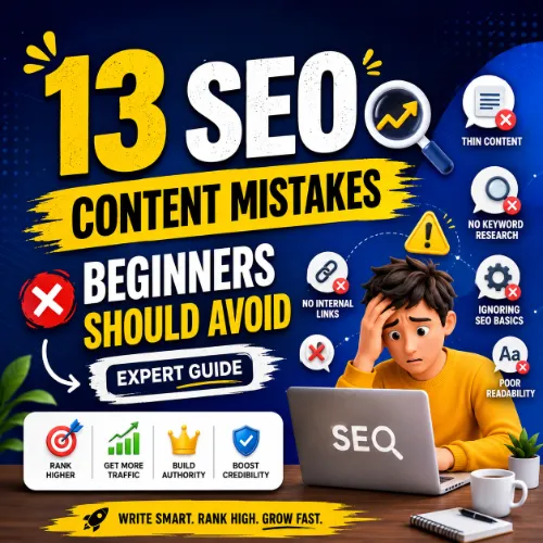 SEO content mistakes beginners