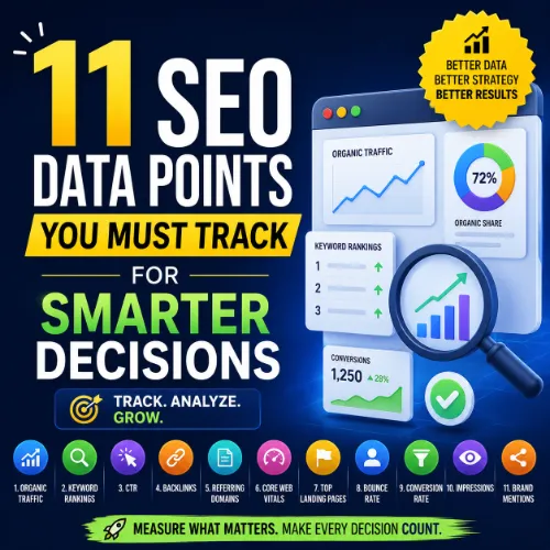 SEO data points to track