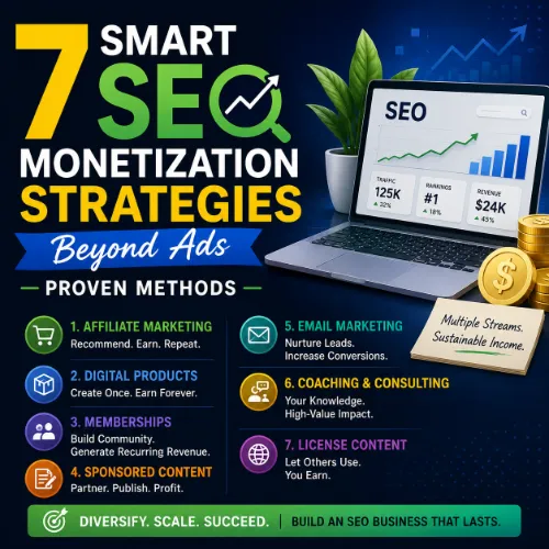 SEO monetization strategies beyond ads
