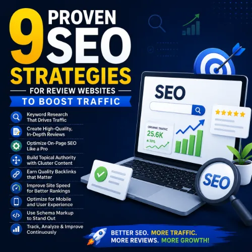 SEO strategies for review websites