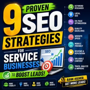 SEO strategies for service businesses