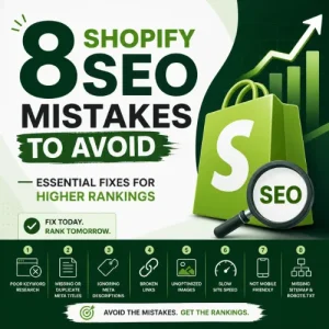 Shopify SEO mistakes
