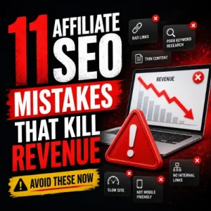 affiliate SEO mistakes