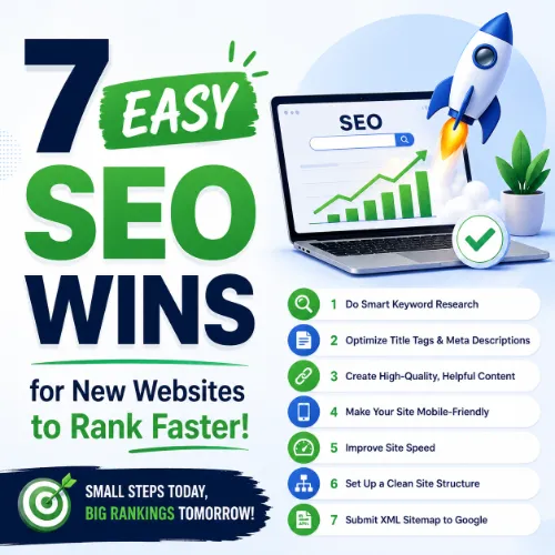 easy SEO wins for new websites