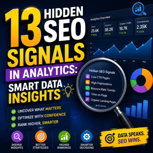 hidden SEO signals in analytics