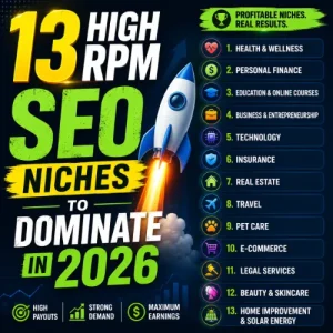 high RPM SEO niches