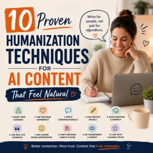 humanization techniques for AI content