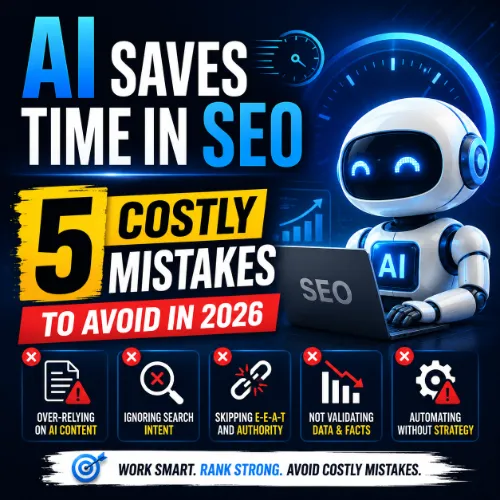 AI saves time in SEO