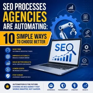 SEO processes agencies are automating