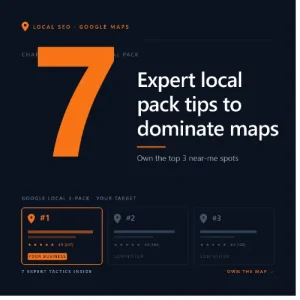Expert Local Pack Ranking Tips