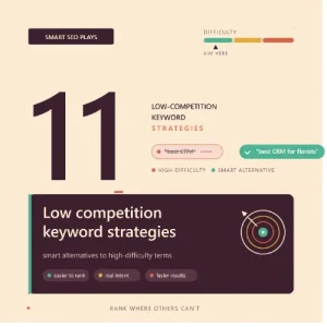 low competition keyword strategies