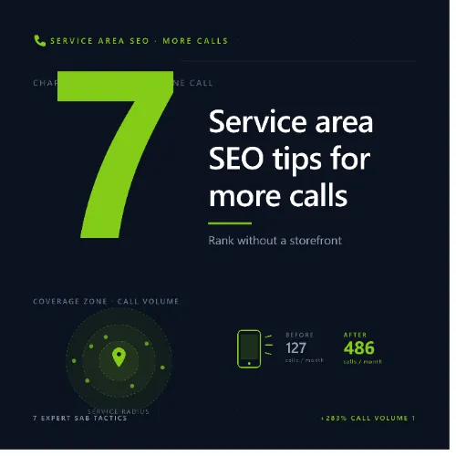 7 Proven Service Area Business SEO Tips for More Local Calls