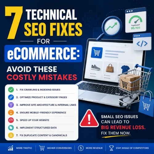 technical SEO fixes for eCommerce
